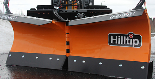 Sneeuwschuiver Tractor Oranje