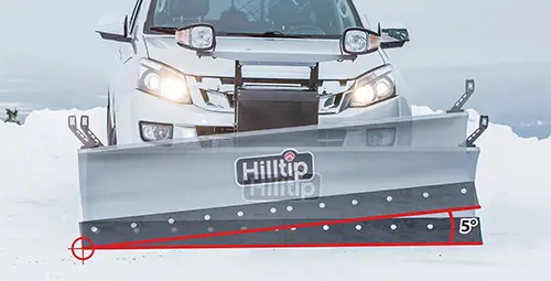 Sneeuwschuiver Pickup Recht Kantelhoek