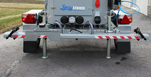 Spraystriker Trailer Sproeibereik